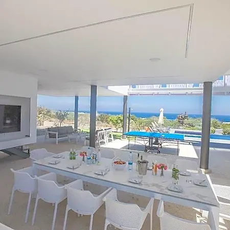 Prcv614, Luxury 6bdr Protaras With Pool And Panoramic Sea Views فندق