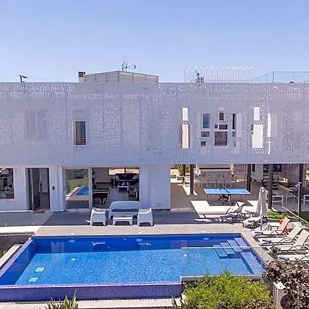فندق Prcv614, Luxury 6bdr Protaras With Pool And Panoramic Sea Views أيا نابا